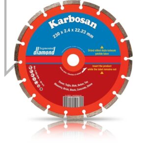 Karbosan Segmentli Elmas Kesici Normal 180x2,2x22,23 mm - KAR950120
