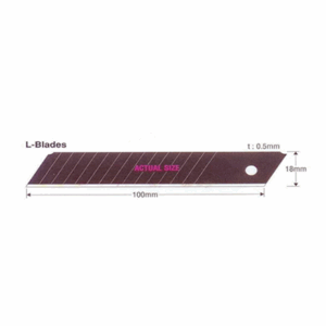 Japon Maket Bıçak Yedeği (1 Paket/10 Adet) LB-10BWH