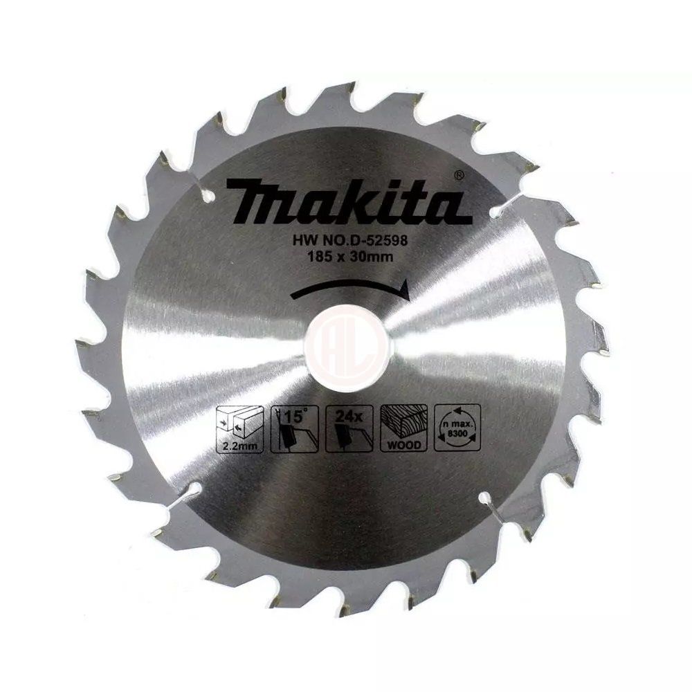 Makita Ekonomik Ahşap Daire Testere 185x30 mm 24 Diş (D-52598)