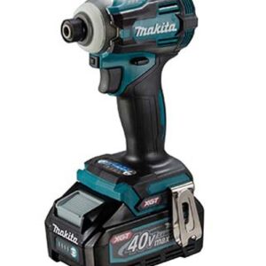 Makita Akülü Darbeli Vidalama Matkabı TD001GM201 (2 x 4,0 Ah Akü) (40V)