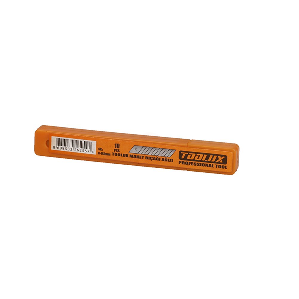 Toolux Maket Bıçağı Ağzı Yedeği 18 mm Eco (1 Tüp/10 Adet) - MBA018