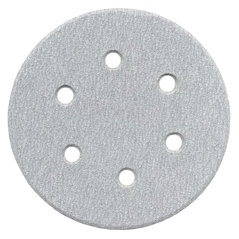 Nikon Alüminyum Oksit Cırtlı 6 Delikli Disk Zımpara 150 Mm 60 Kum - NIK33463