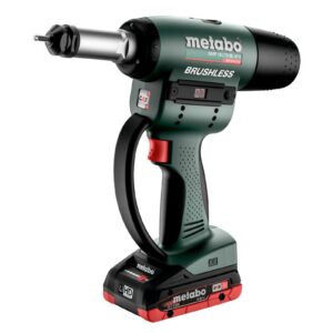 Metabo Akülü Perçin Tabancası Somun NMP 18 LTX BL M10 (2 x 4,0 Ah Akü)