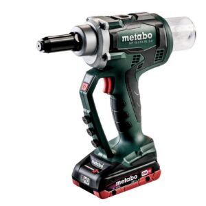 Metabo Akülü Perçin Tabancası Pop NP 18 LTX BL 5.0 (2 x 4,0 Ah Akü)