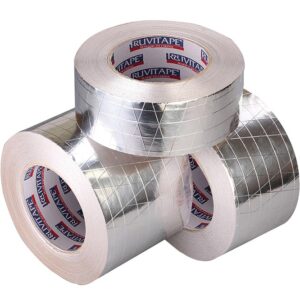 RuviTape ALÜMİNYUM FOLYO BANT TAKVİYELİ 48 MMx30 MT - RUVITAPE4840