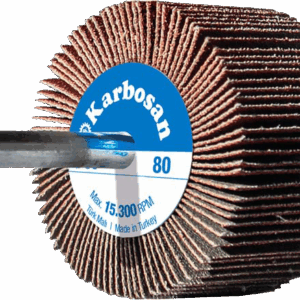 Karbosan Saplı Mop Zımpara Keçe 20X20 Mm
