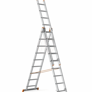 Saraylı A Tipi Endüstriyel Merdiven 3x9 Basamaklı 741 Cm
