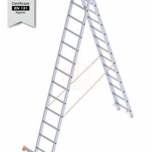 Saraylı A Tipi Endüstriyel Merdiven Sürgülü 2x13 Basamaklı 710 Cm