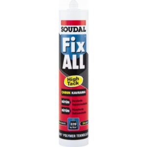 Soudal FİX ALL HİGH TACK 290 ML KARTUŞ SİYAH - 100272