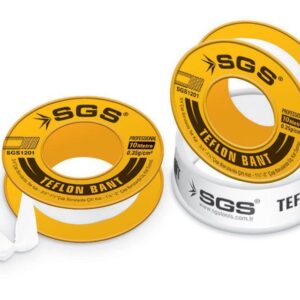 SGS 1201 Teflon Bant Profesyonel 12 Mm X 10 M X 0,35 Gr