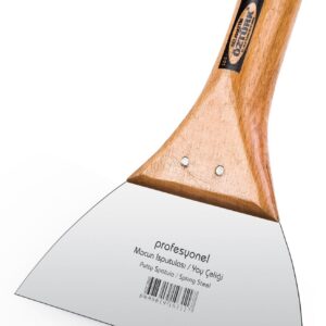 SGS 371 Macun Ispatulası 6 Cm (Ağaç Sap)