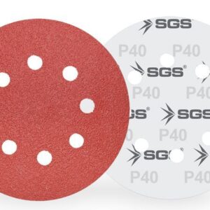SGS 439 Cırtlı Zımpara Ao 225 Mm 150 Kum 8+1 Delikli