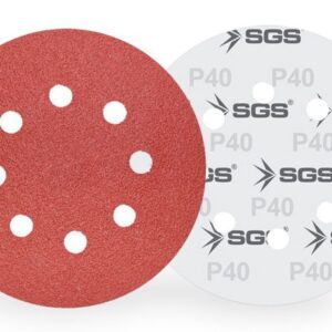 SGS 442 Cırtlı Zımpara Ao 115Mm 80Kum Delikli
