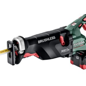 Metabo Akülü Panter Testere Makinesi SSEP 18 LTX BL MVT (2 x 8,0 Ah Akü)