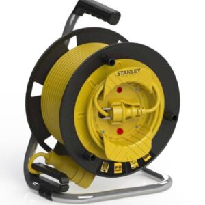 Stanley IP44 ST-G Serisi 1 Soketli 50+2 Metre Makaralı Kablo 3x1.5 mm H05VV-F