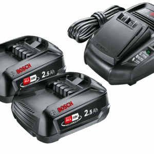 Bosch Akü Şarj Cihazı 18 Volt Başlangıç Seti (2x2,5 Ah+Al1830Cv) - 1600A011LD