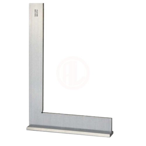 T-Stahl Kontrol ve Tesviyeci Şapkalı Gönye (DIN 875/2) 100x70 mm (20x5)