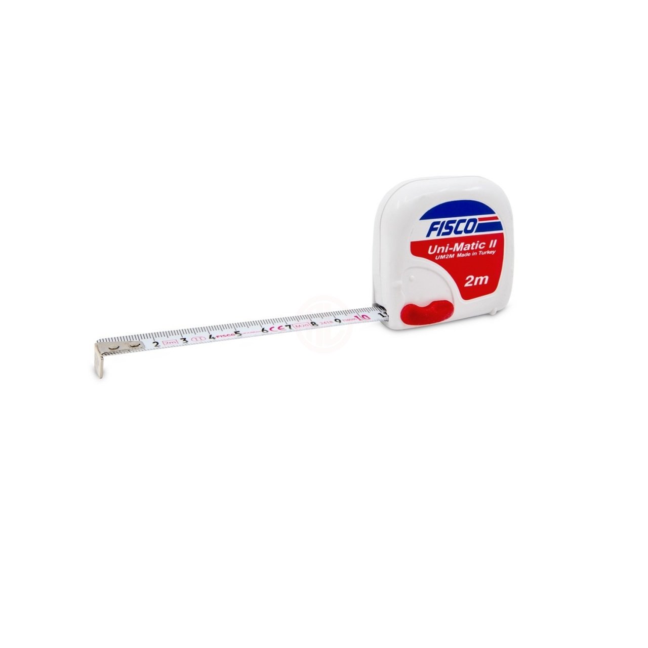 Fisco Çelik Şerit Kısa Metre Unimatic 2 Mt 16 mm
