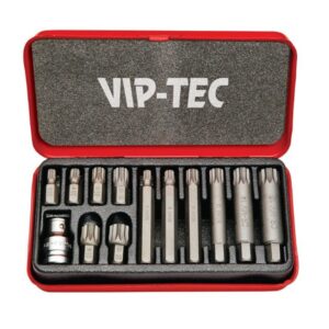 Vip-Tec Spline Lokmalı Bits Takımı 1/2 İnç 13 Parça - VT114131