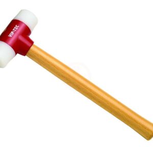 Vip-Tec Ağaç Saplı Plastik Çekiç 30 mm - VT850030