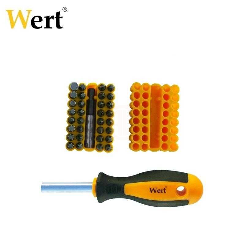 Wert 2255 Bits Uçlu Tornavida Seti (34 Parça)