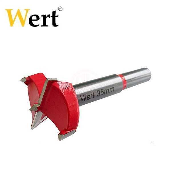 Wert 2501 Tas Mentese Matkap Ucu, Ø35mm, Tungsten Karpit Uçlu