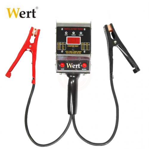 Wert 2658 Akü Test Cihazı Dijital Göstergeli