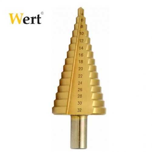 Wert 3504 Kademeli Sac Delgisi (Ø4-40mm)