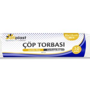 Atiplast Endüstriyel Jumbo Çöp Torbası 80x110 Sarı 400 Gr