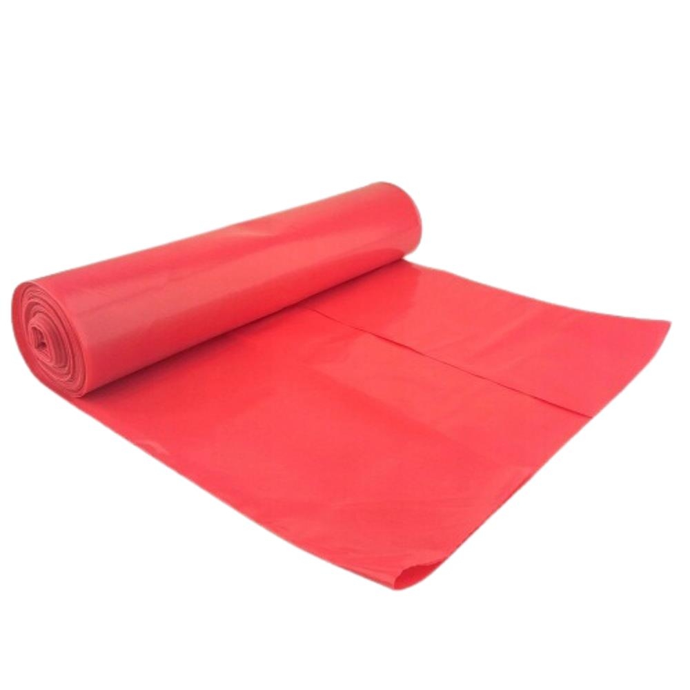 Kazanç Endüstriyel Orta Boy Çöp Torbası 55x60 Kırmızı 20 Li 25 Paket