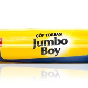 Koroplast Profesyonel Çöp Torbası Jumbo Boy 80x110 Cm Siyah 10 Lu